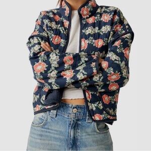 Free People Chloe Quilted Jacket